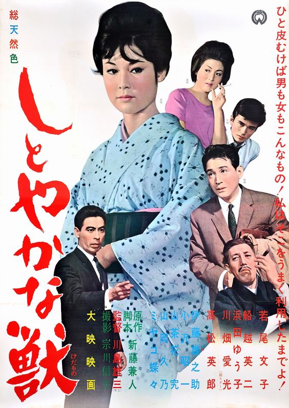 【日本映画】「しとやかな獣〔1962〕」を観ての感想・レビュー
