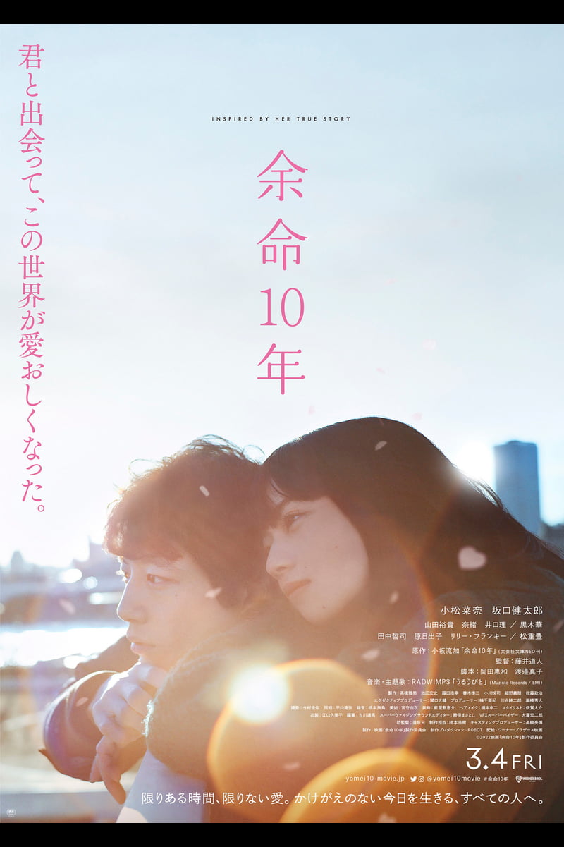 【日本映画】「余命10年〔2021〕」を観ての感想・レビュー